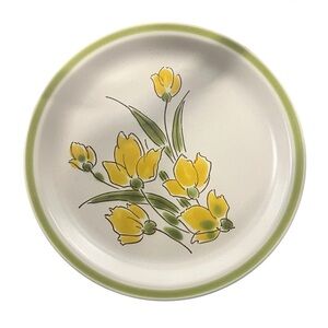 Vintage Stonybrook Stoneware Japan Spring Collection Floral Dinner Plate 10.5”